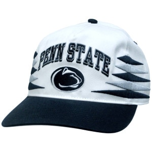 twill hat with embroidered Penn State, Athletic Logo and cut diamonds